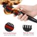 LOVANI Mini Travel Hair Curling Iron Brush - Dual Voltage 3-in-1 Ceramic Ionic Curler for Short Hair with Anti-Scald Protection & Travel Bag - Buy Online on SooperMarket.com