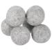 sourcing map 6 Pcs Wool Dryer Balls 2 Inches Wool Laundry Dryer Balls for Reducing Clothing Static and Wrinkles Light Grey 2" Light Grey