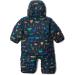 Columbia Kids Reversible Bunting Snowsuit Romper 18-24 Months - Collegiate Navy/Bright Indigo/Dark Mountain - Buy Online on SooperMarket.com