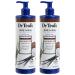 Dr Teal's Coconut Oil Body Lotion Gift Set (2 Pack 18oz Ea.) - Coconut Oil Blended with Shea & Cocoa Butter Softens & Moisturizes Skin - Essential Oils Nourish & Renew Skin