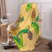 YYHHAOFA Sunflower Seeds and Sunflowers Prints Flannel Blanket 66x90 in Thick : Skin-Friendly Warm and Comfortable Easy Care and Durable Black Thick - Buy Online on SooperMarket.com