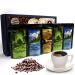 Global Coffee Gift Set - 5x65g Whole Bean Coffees from Brazil Honduras Peru Mexico & Kenya | Unique International Coffee Experience - Buy Online on SooperMarket.com