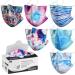 NU R Disposable Face Mask 3Ply Mask with Filter Layer and Elastic Earloop Retail 50pcs/box TIE DYE 50PCS