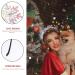 Christmas Snowflake Headbands Glitter Tinsel Headbands Sparkling Christmas Hair Hoop Headpiece Xmas Holiday Favors for Women Costume Pink - Buy Online on SooperMarket.com