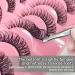 10 Pairs Eyelashes False Eyelashes Strip Lashes Russian Strip Lashes Natural Lashes Fluffy Cluster Lashes 3D False Eyelashes D Curl False Eyelashes(DH06-H5) - Buy Online on SooperMarket.com