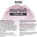 Now Foods Facial Oil Nourish 1 fl oz - Hydrating Skin Care Solution - Buy Online on SooperMarket.com