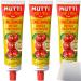 Mutti tomato paste triple concentrated 3-pack (3x200g tube) + usy block