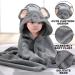Zuimei Hooded Baby Towel - Cute Elephant Design for Newborn Boy and Girl - Buy Online on SooperMarket.com