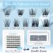 Lash Clusters 84 Pcs - DIY Cluster Eyelash Extensions - Soft and Comfortable - C-Mix (8-16mm) Windy - Buy Online on SooperMarket.com