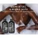 Men's Spa Gift Set for Father's Day - 10Pcs Charcoal Cedarwood Spa Kit with Jojoba Oil, Aftershave Balm, Shave Gel & More - Gift Basket for Dad - Buy Online on SooperMarket.com