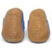 Dotty Fish Soft Leather Baby Shoes | Toddler Sandals | Non-Slip Suede Soles | Sky Blue | 0-6 Months to 3-4 Years - Buy Online on SooperMarket.com