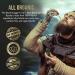 Valhalla's Gates Day Liquid Tonic Beard Oil - Gold Collection for Men - 30ml - Moisturize, Soften, Reduce Itch, Promote Beard Growth - Buy Online on SooperMarket.com