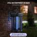 High Powered 4200V Bug Zapper for Indoor/Outdoor Use | IPX4 Waterproof Electric Mosquito Killer - 18W Lamp for Home, Backyard, Patio - Buy Online on SooperMarket.com