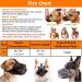 Breathable Mesh Dog Muzzle - Adjustable Safety Strap for Small Dogs | Nylonnetz Comfort Fit - Buy Online on SooperMarket.com