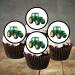 48 Tractor Farmer Edible PREMIUM THICKNESS SWEETENED VANILLA Wafer Rice Paper Mini Cupcake Toppers Cake Pops Cookies - Buy Online on SooperMarket.com