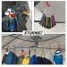 STURME Aluminum D Ring Carabiners Set - 24 PCS Mini Keychain Clips for Outdoor Camping - Durable & Spring Loaded Gate - Buy Online on SooperMarket.com