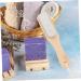 2 x Exfoliating Tool for Dead Skin Feet Grinding Tools Foot Care Brush Wooden Tools Foot on the Foot Wood 2 in 1 Pedicure Brush - Buy Online on SooperMarket.com