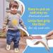 Soft Sole Baby Shoes for Girls and Boys | Leather Toddler Walking Shoes 12-18 Months Pink Teddy - Buy Online on SooperMarket.com