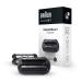 Braun EasyClick Stubble Beard Trimmer Attachment for Series 5, 6 and 7 Electric Shaver 5018s, 5020s, 6075cc, 7071cc, 7075cc, 7085cc, 7020s, 5050cs, 6020s, 6072cc, 7027cs 5 Piece Set Stubble