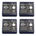 4-Pack BA209061 6V Battery 800mAh for HBC BA209061 Battery for Remote Control Pump Truck