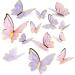 Gold 3D Butterfly Cupcake Toppers - 81-Piece Happy Birthday Cake Decorations - Buy Online on SooperMarket.com