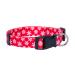 Native Pup Holiday Dog Collar, Valentine's Day, Halloween, Thanksgiving, Christmas, 4th of July, American Flag, St. Patrick's Day, Easter Medium (Pack of 1) Christmas Snowflakes