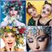 9 Sheets Eye Body Face Gems - Self-Adhesive Rhinestone Stickers for Festival Makeup & Nail Art | Crystal Rainbow Decoration - Buy Online on SooperMarket.com