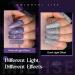 MIZHSE Universal Reflective Rainbow Cat Eye Gel Nail Polish | 10ml Holographic 9D Laser Manicure for Stunning Nail Art Salon - Buy Online on SooperMarket.com
