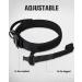 Joyal Tactical Dog Collar - Heavy-Duty Handle for Medium Dogs | QR Code Dog Brand | Black M Size - Buy Online on SooperMarket.com