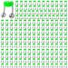 Honoson 200 Pcs Plastic Fishing Bells Clip on Fishing Rod Alarm Bell Fish Bite Alarm Fishing Bite Indicators with Dual Alert Bells