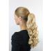 Buy Light Blonde Hairpiece Braid - 45cm Curls with Butterfly Clip Extension | XF-0070-24B - International Shipping Available - Buy Online on SooperMarket.com