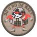 Ugandan Knuckles"Do You Know De Wae Patch, Round Morale Patch Tactical Combat Bagde Military Hook Morale Patch Tactical Military Morale Patch Set Hook/Loop Backing -3 inch Hat Patch (Brown)
