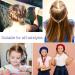Shop Hanyousheng 500 PCs Mini Transparent Hair Ties - Elastic Bands for Kids Dreadlocks & Ponytails - Fast International Shipping - Buy Online on SooperMarket.com