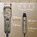 Hatteker Hair Clipper for Men - Waterproof Electric Trimmer Cordless Shaving Kit & Nose Hair Trimmer - Perfect Birthday Gift for Dad - Buy Online on SooperMarket.com