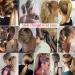 Clip in Ponytail Extension Wrap Around Long Straight Pony Tail Hair 32 Inch Synthetic Hairpiece - Dark Brown & Sandy Blonde - Buy Online on SooperMarket.com