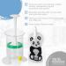 Fill n Squeeze Baby Food Reusable Pouch - Double Zip Bottom Opening - 6 x150ml Panda - BPA & PVC Free - Buy Online on SooperMarket.com