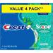 Crest Complete Toothpaste Whitening Plus Scope Minty Fresh 480 mL Total (4 Count of 120 mL Each) Toothpaste Scope (Pack of 4) - Buy Online on SooperMarket.com