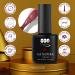 YTD Likomey Color Changing Gel Nail Polish 15ml - Burgundy Red to Nude Pink - Thermal Mood Temperature Change - UV Salon Quality for Autumn/Winter Manicure - Buy Online on SooperMarket.com
