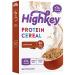 HighKey High Protein Breakfast Cereal - 8oz Keto Snacks Zero Sugar & 0 Net Carb Grain & Gluten Free Low Carb Cereals Paleo Diabetic Ketogenic & Non GMO Food Healthy Snack Grocery Foods - Cinnamon