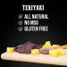 Wenzel's Farm Teriyaki Beef Jerky 10 oz Value Pack - Naturally Smoked, No MSG, Gluten Free - Buy Online on SooperMarket.com