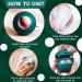Foot Roll Reusable Lint Roller Ball - Washable Hair Remover for Pets & Lint (Green) | Eco-Friendly Pocket Size - Buy Online on SooperMarket.com