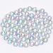 Yhmq du 2880pcs pieces of rhinestones nail crystals + rhinestones for nails crystal sky purple + ss16 (3.8 + 4.0mm) Sky Purple SS16-2880PCs