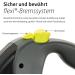 Buy Flexi Giant Professional L Dog Leash 10m - For Dogs Up to 50kg | Black/Neon Yellow - International Shipping Available - Buy Online on SooperMarket.com