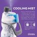 O2COOL Mist 'N Sip Misting Water Bottle 2-in-1 Function | No Leak Pull Top Spout | 20 oz Reusable Sports Water Bottle (Baseball) - Buy Online on SooperMarket.com
