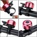 Paliston Mini Bicycle Bell - 120dB MTB Racing Bike Bell for Adults & Kids - Crisp Sound - Pink - Buy Online on SooperMarket.com
