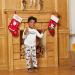 IFFEI Christmas Pyjamas Matching Family Pajamas Set - Letter Print Tops and Plaid Pants for Women Men Kids Baby Pet - White/Letter - Buy Online on SooperMarket.com