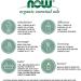 Now Foods Organic Peppermint Essential Oil 4 fl oz - Pure & Natural Aromatherapy - Buy Online on SooperMarket.com
