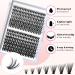 280PCS D Curl Eyelash Extension Kit - Natural Reusable Lash Clusters 9-15MM Mix for DIY at Home | 30D & 40D Options - Buy Online on SooperMarket.com
