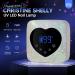 Buy UV LED Nail Lamp 72W - Rechargeable Sparkly Wireless Nail Dryer with 5 Timer Settings | Quick Dry Gel Polish Curing Light for Salon & Home - A-white - Buy Online on SooperMarket.com