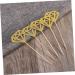 AOKWAWALIY 50pcs Wedding Decoration Diamond Shaped Cupcake Picks Cupcake Diamond Topper Cake Topper Diamond Glitter Diamond Wedding Ceremony Decorations Fruit Happy Birthday Bride Golden medium - Buy Online on SooperMarket.com